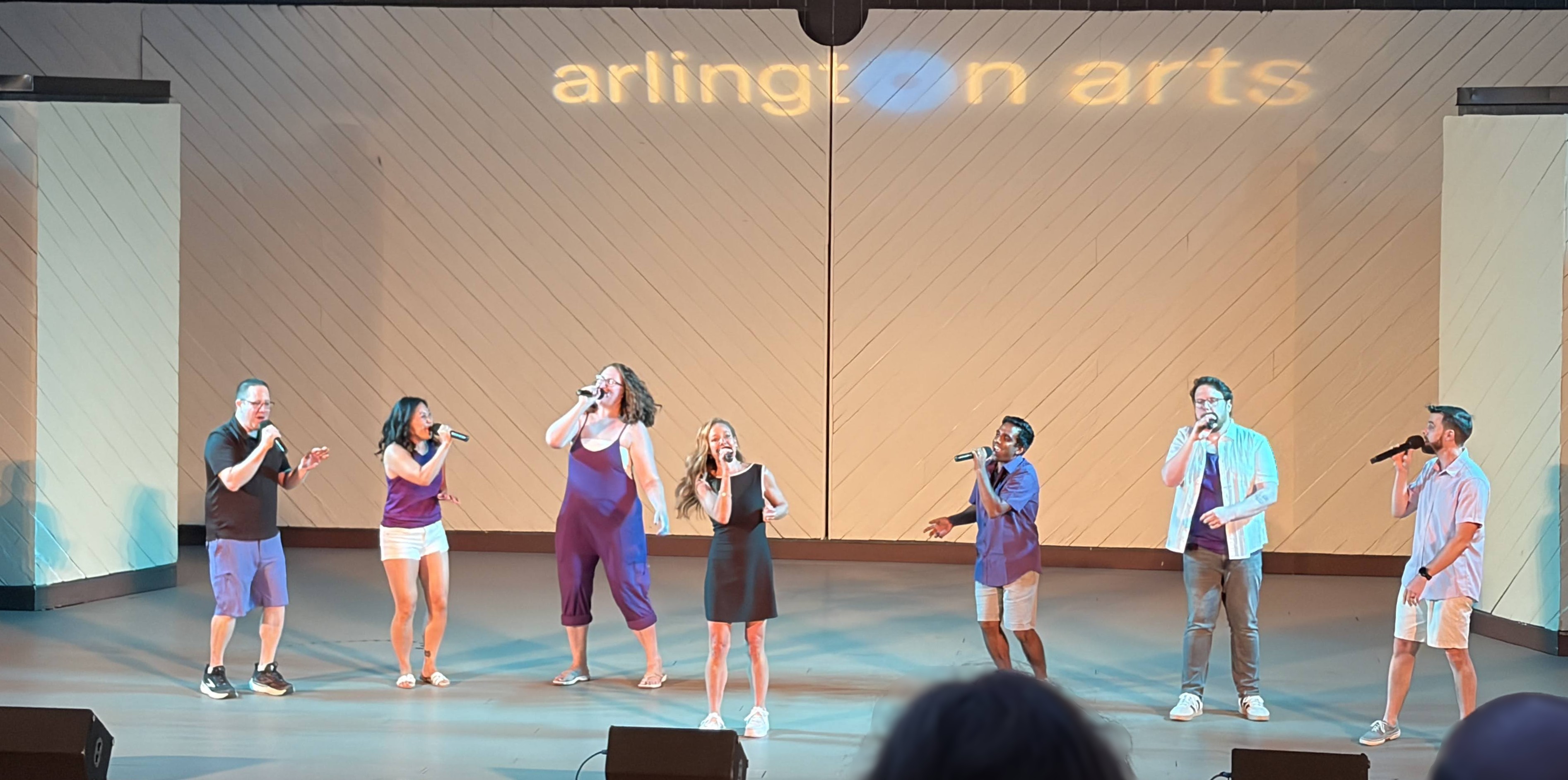 Singing at Lubber Run Amphitheater 2026